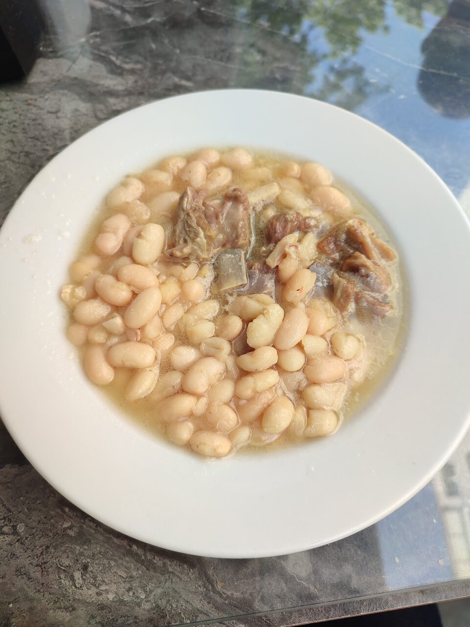 Kuru fasulye yakın çekim